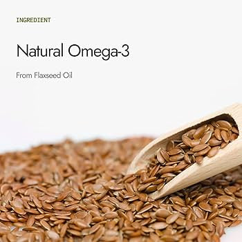 Kapiva Flaxseed Omega 3 capsules | 60 Capsules