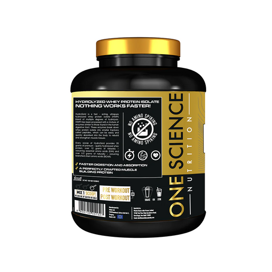 One Science Nutrition Hydro Gold 5lbs, 2.27kg | 71Servings