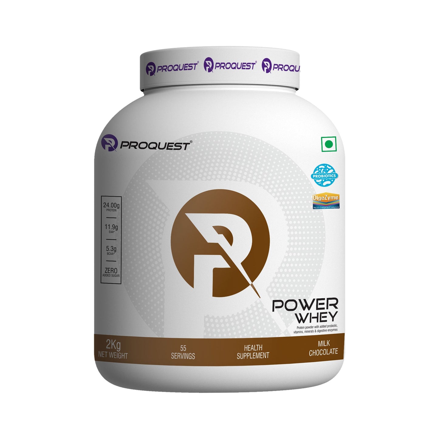 Proquest Power Whey Protein Concentrate | 2Kg , 55Servings