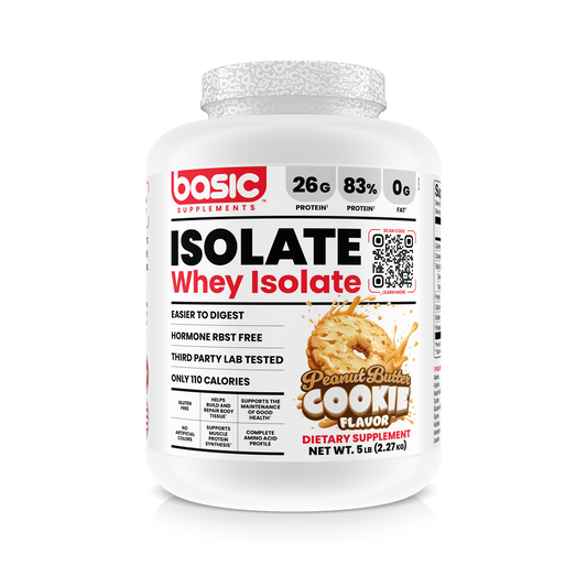 Basic Supplements - ISOLATE | PEANUT BUTTER COOKIE FLAVOR