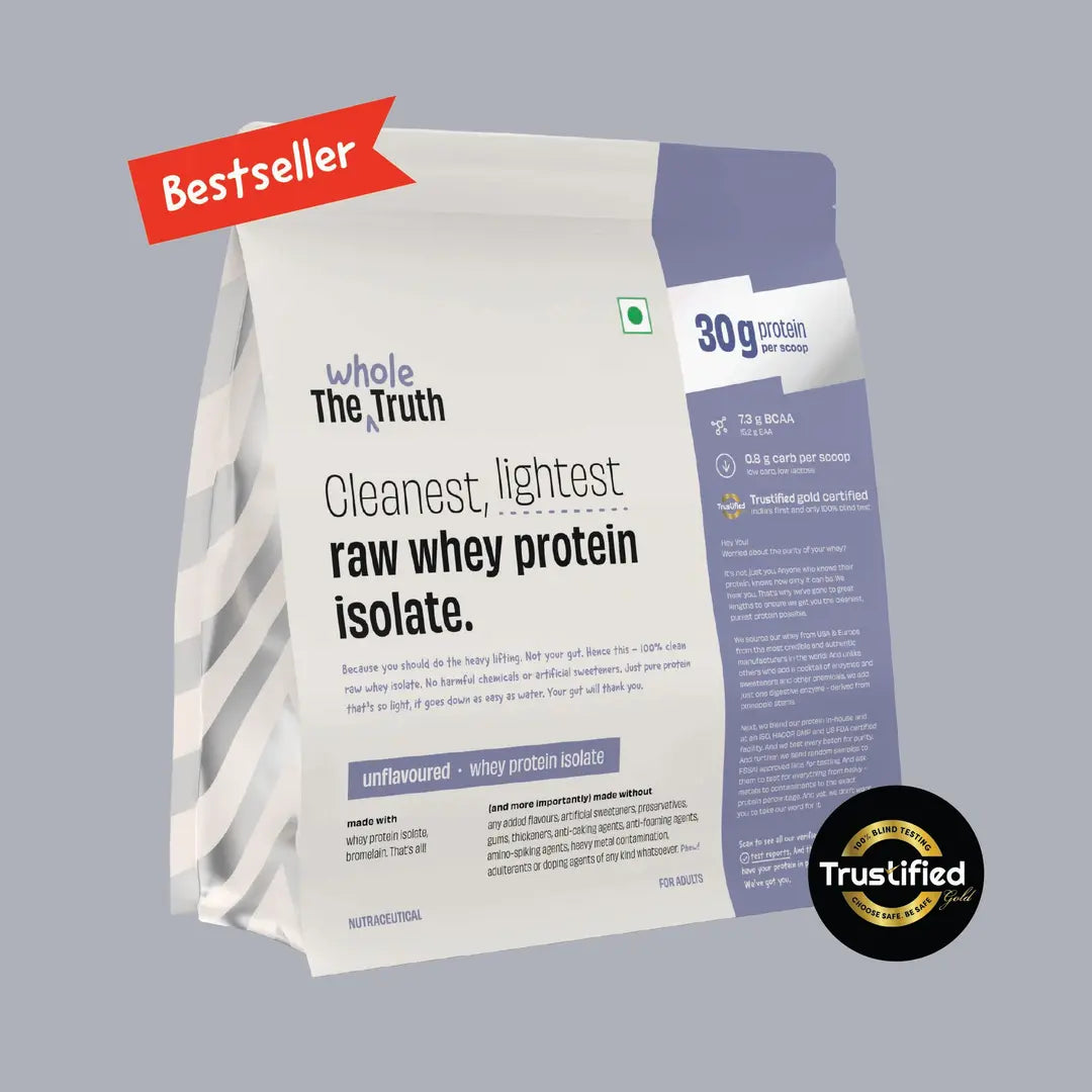 The Whole Truth Unflavoured 30 g Pure Whey Protein Isolate