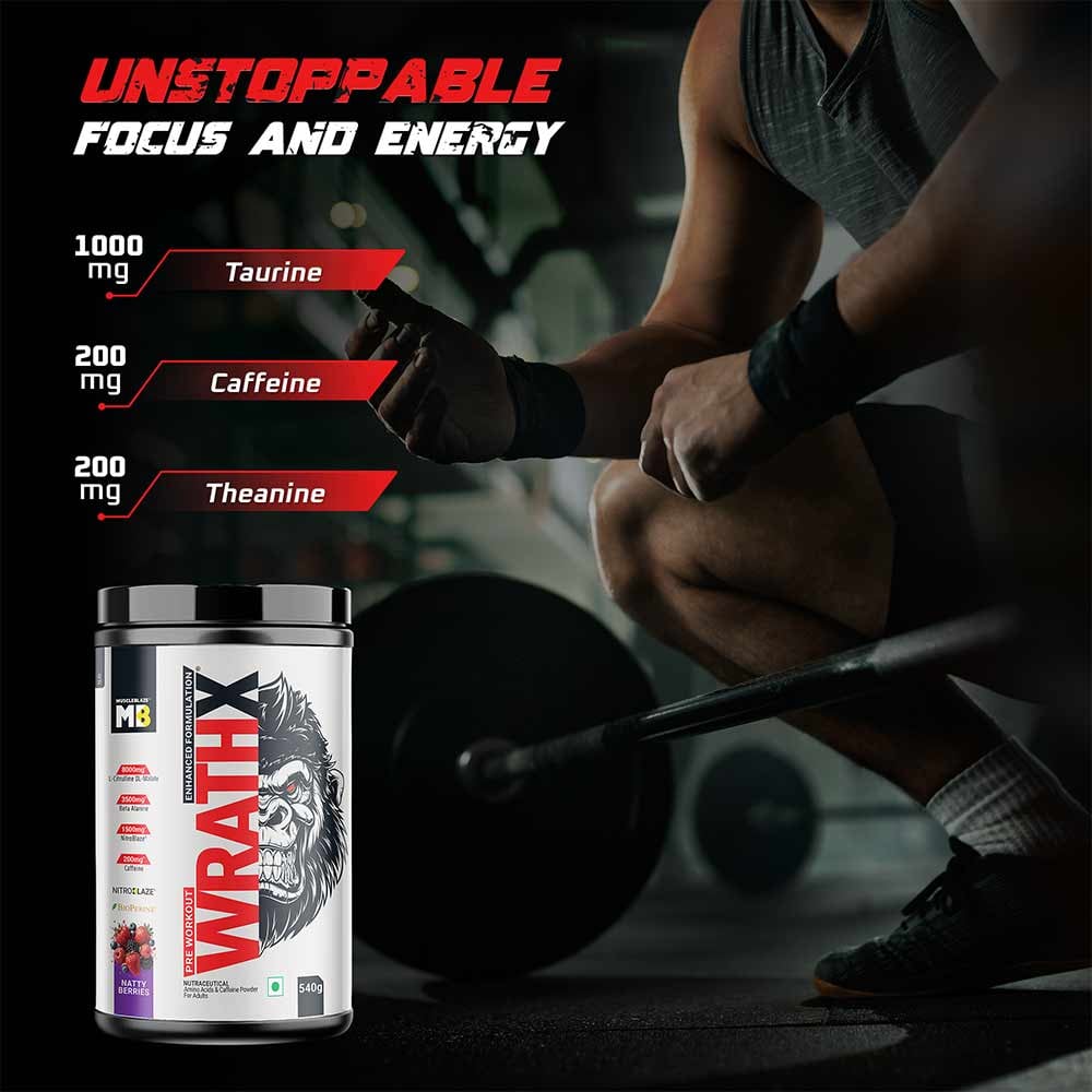 MuscleBlaze Pre Workout WrathX