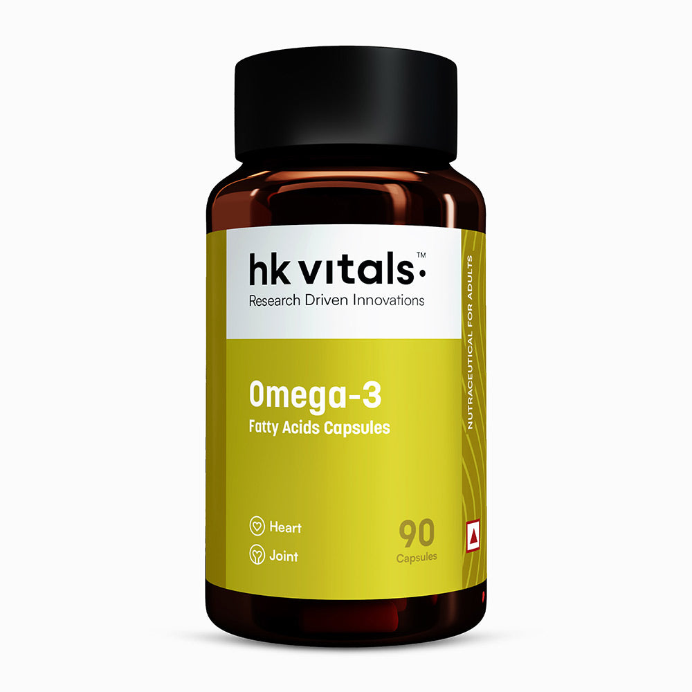 HK Vitals Omega-3 1000mg with 180mg EPA & 120mg DHA 90caps