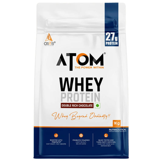 Asitis ATOM Whey Protein | USA Labdoor Certified For Accuracy & Purity