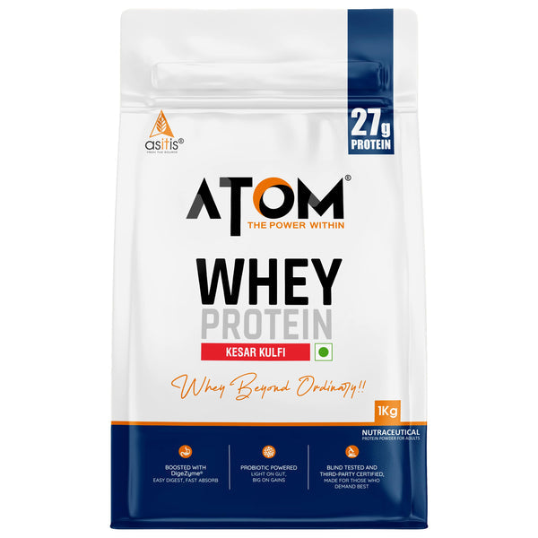 Asitis ATOM Whey Protein | USA Labdoor Certified For Accuracy & Purity