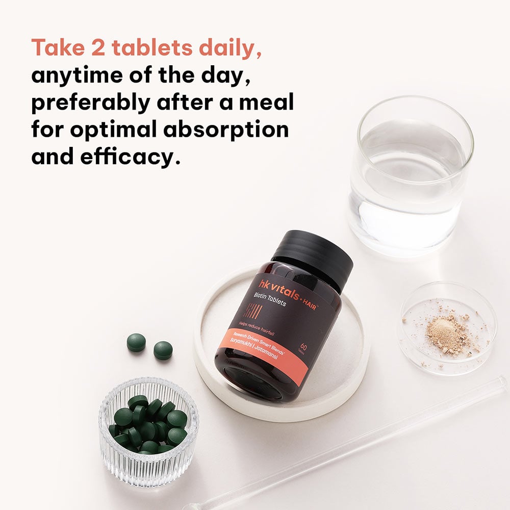 HK Vitals Biotin
Unflavoured • 60 tablet(s)