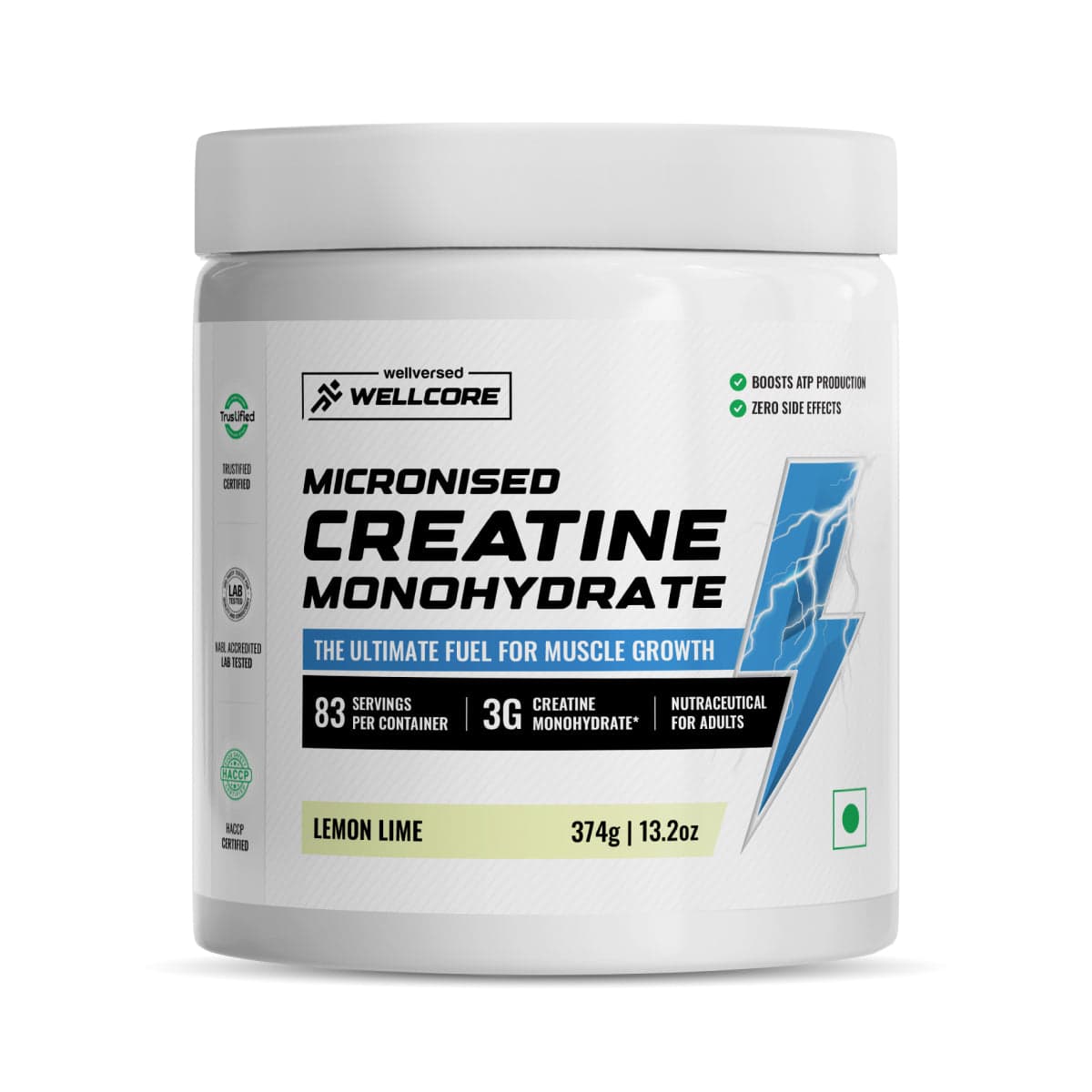 Wellcore - Pure Micronised Creatine Monohydrate Flavoured