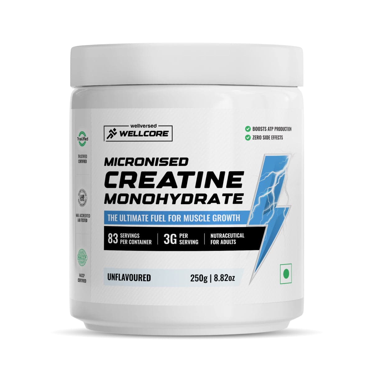 Wellcore - Pure Micronised Creatine Monohydrate Flavoured
