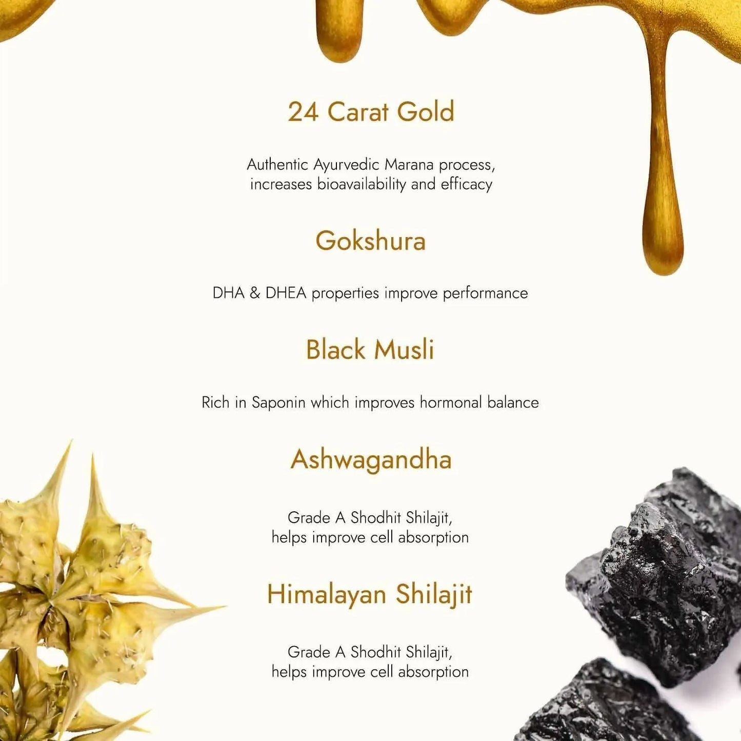 Shilajit Gold Resin | 20G