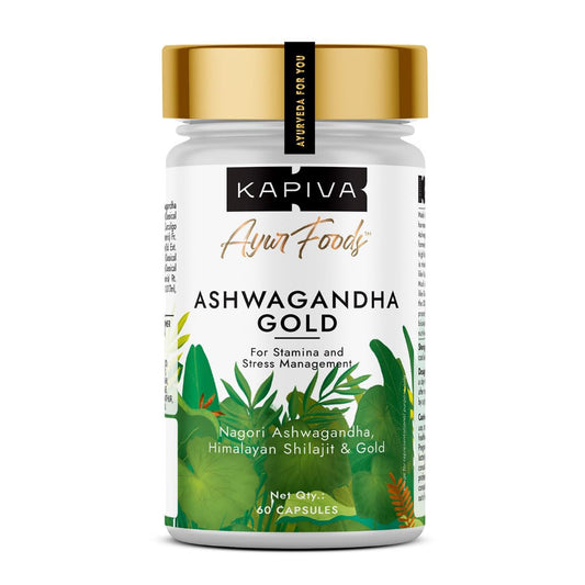 Kapiva Ashwagandha Gold | 60 Capsules