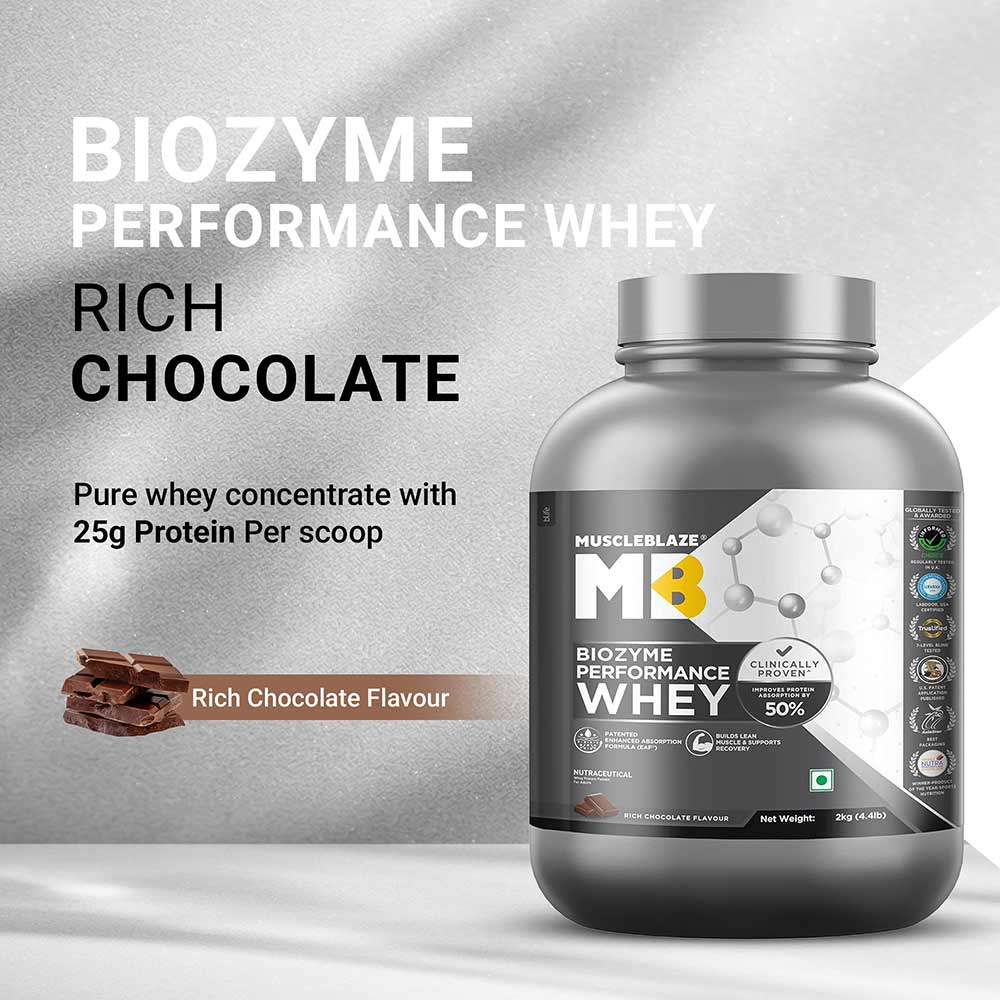 MuscleBlaze Biozyme Performance Whey