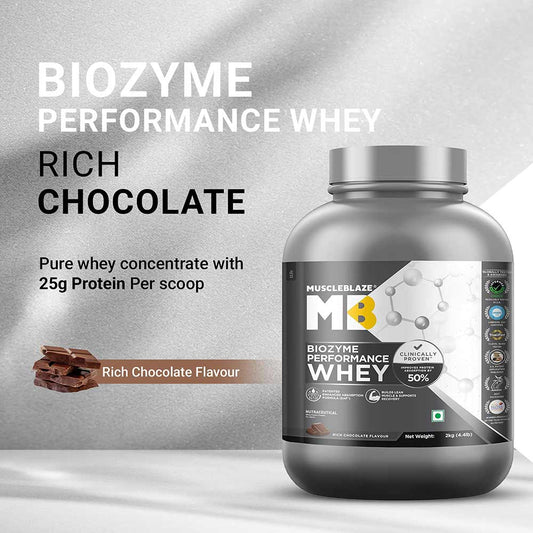 MuscleBlaze Biozyme Performance Whey