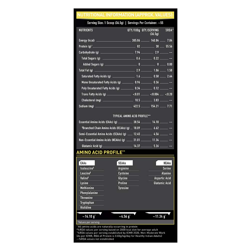 MuscleBlaze Whey Gold 100% Whey Protein Isolate