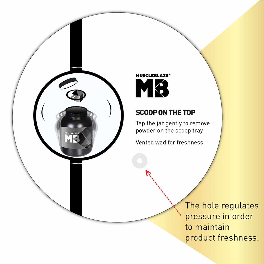 MuscleBlaze Whey Gold 100% Whey Protein Isolate