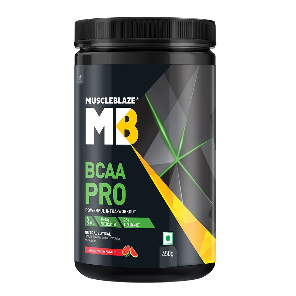 MuscleBlaze BCAA Pro Essential Amino Acids 450g • 30 Servings