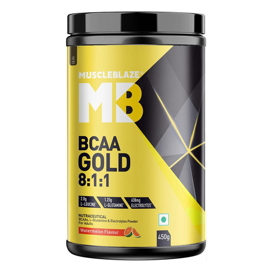 MuscleBlaze BCAA Gold 8:1:1 Amino Acids Supplements