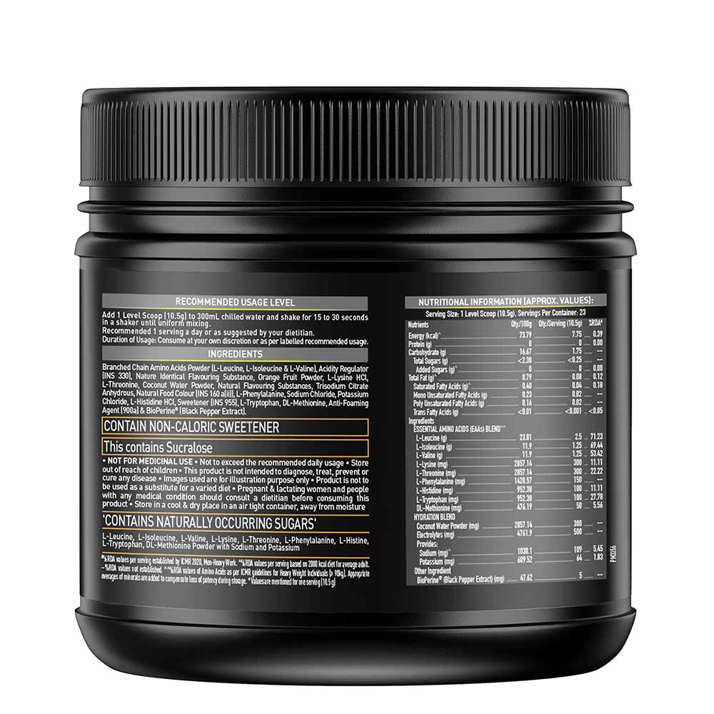 MuscleBlaze EAA 6000
250g • Lemonade • 23 Servings