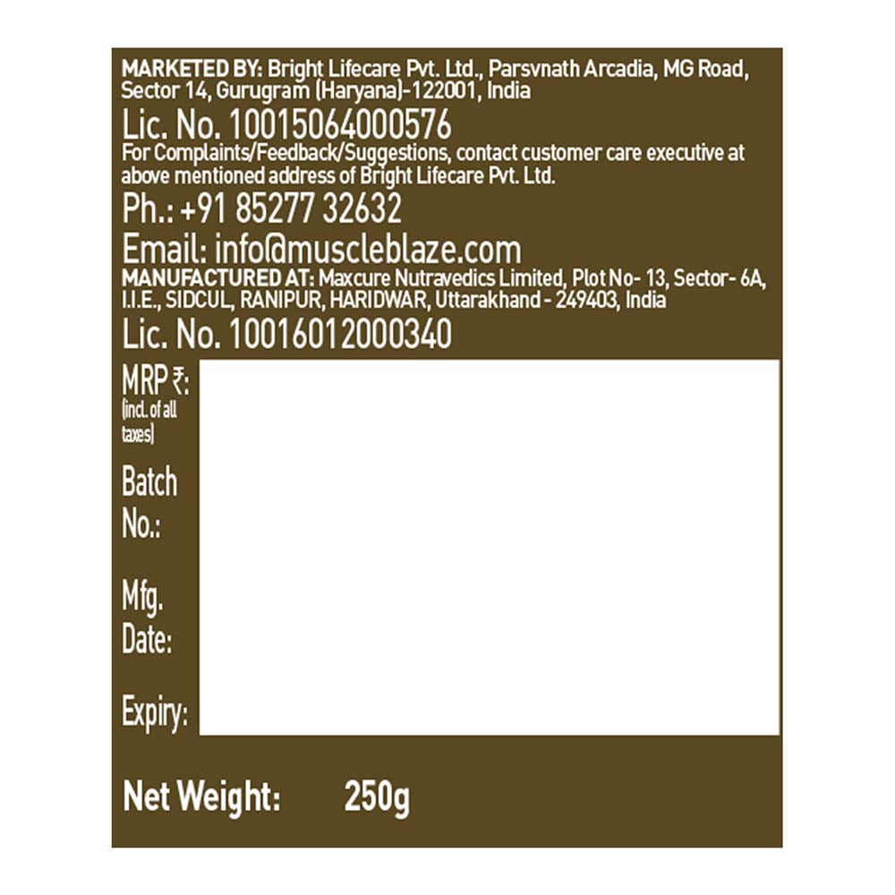 MuscleBlaze EAA 6000
250g • Lemonade • 23 Servings