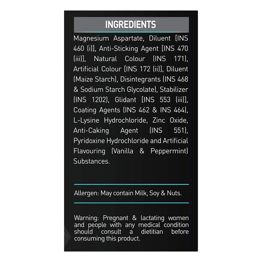 MuscleBlaze ZMA with 100% RDA of Zinc, Magnesium & Vitamin B6
60 tablet(s) • Unflavoured