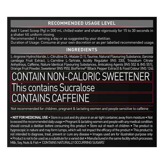 MuscleBlaze Pre Workout Ripped
250g • Fruit Splash