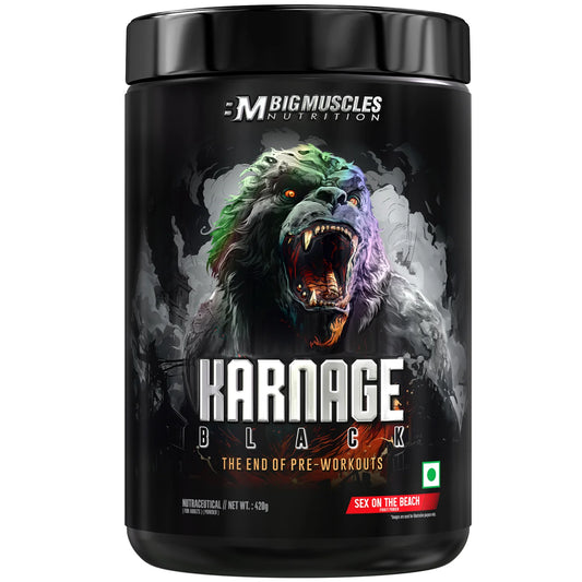 Bigmuscles Nutrition Karnage Black Pre workout - 30 Servings