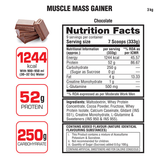 Labrada Muscle Mass Gainer 3KG
