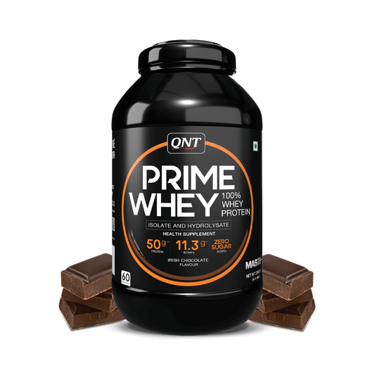QNT PRIME WHEY TRIPLE BLEND ISOLATE PROTEIN | IRISH CHOCOLATE, 2 KG