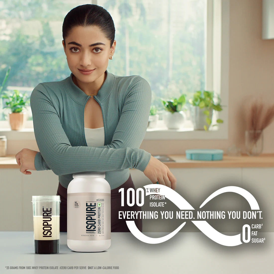 Isopure Zero Carb Protein– 1 kg / 2.2 lbs (Unflavoured)