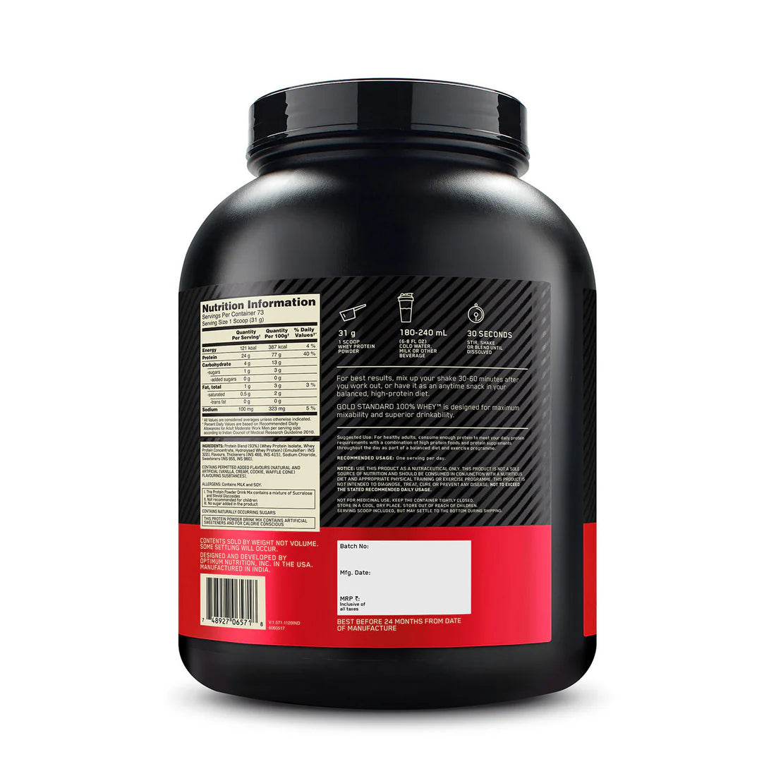 Gold Standard 100% Whey Protein Powder | Ind 🇮🇳