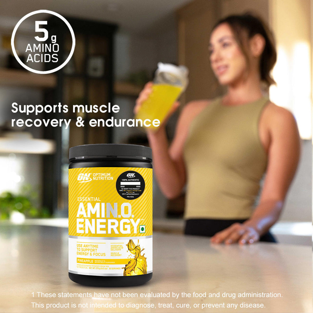 Essential Amin.O. Energy | Pineapple | 270 g