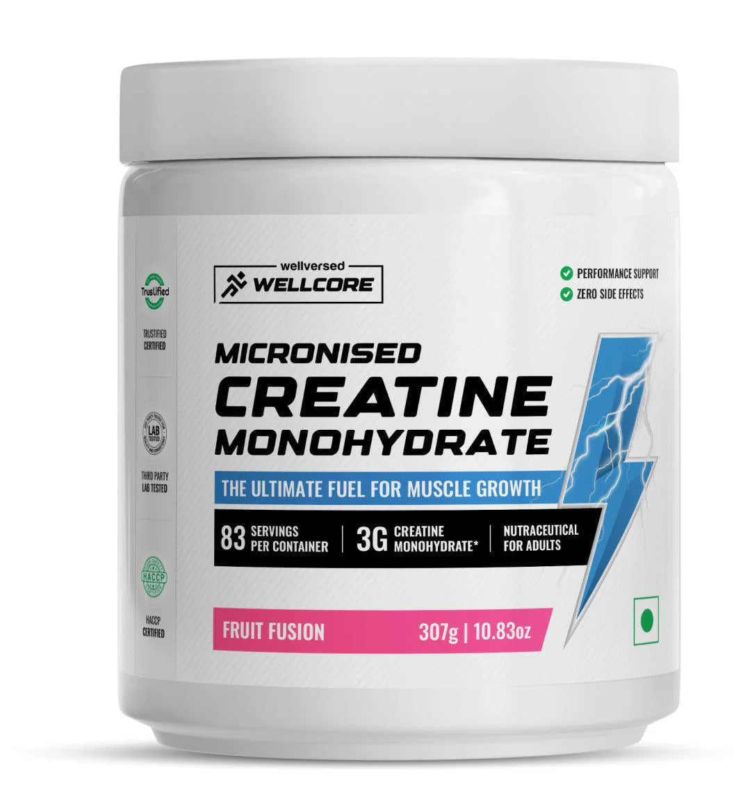 Wellcore - Pure Micronised Creatine Monohydrate Flavoured