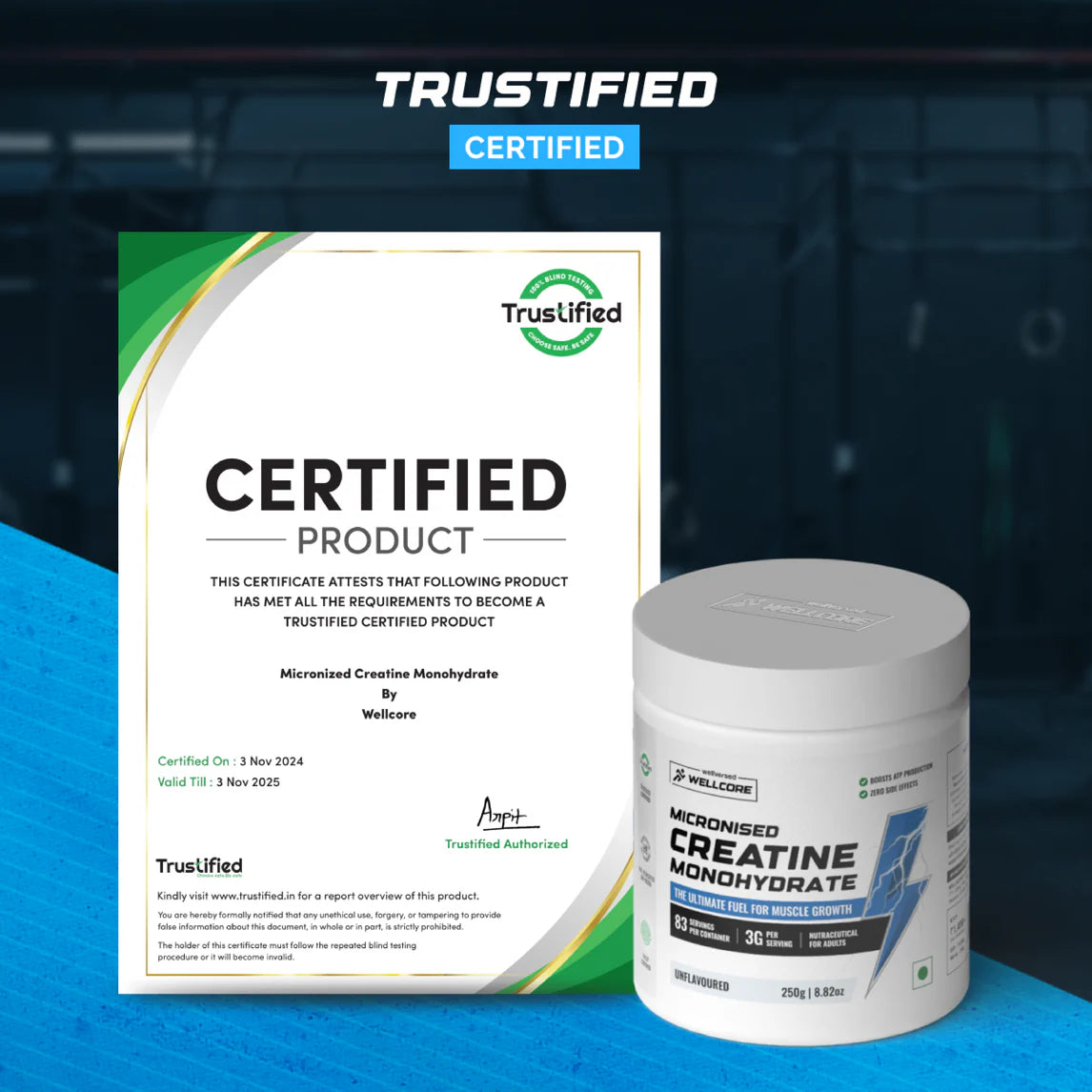 Wellcore - Micronised Creatine Monohydrate Unflavoured