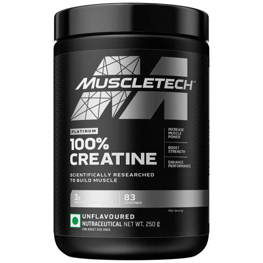 MuscleTech Platinum 100% Creatine - 250 gm | Unflavoured