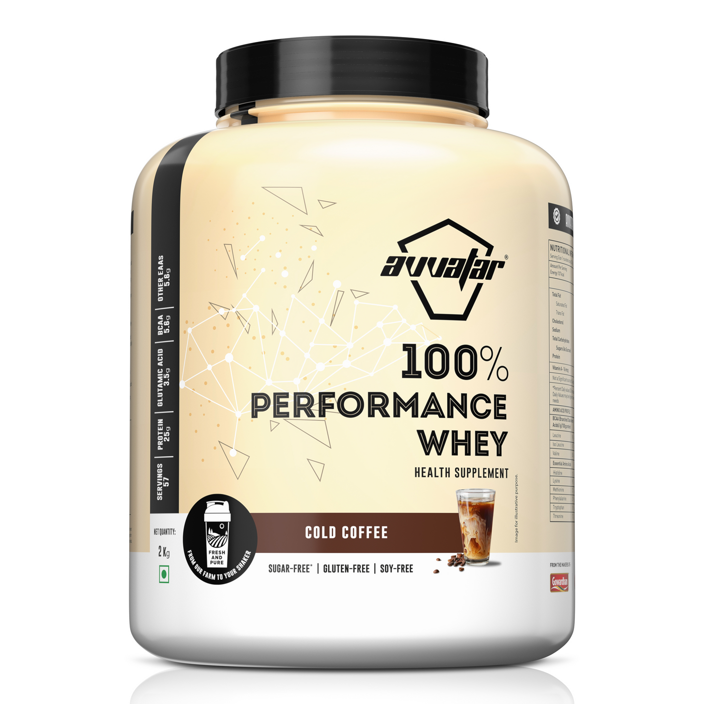 Avvatar 100% Performance Whey | 2 Kg
